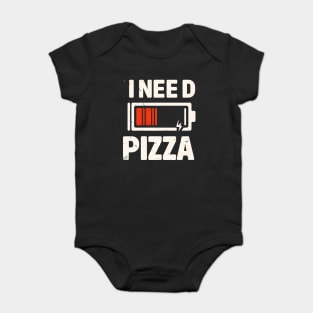 Funny Pizza Lover Baby Bodysuit